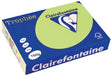 Clairefontaine Trophée Pastel, gekleurd papier, A4, 160 g, 250 vel, golfgroen 4 stuks, OfficeTown