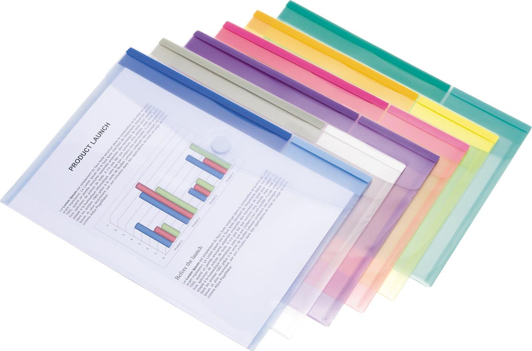 Tarifold documentenmap Collectie Kleur voor ft A4 (316 x 240 mm), 12 stuks