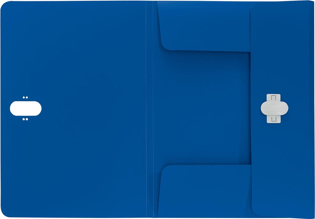 Leitz Recycle klepmap, blauw, A4-formaat van gerecycled PP