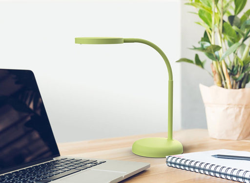 MAUL bureaulamp LED Joy op voet, warmwit licht, lime green 12 stuks, OfficeTown