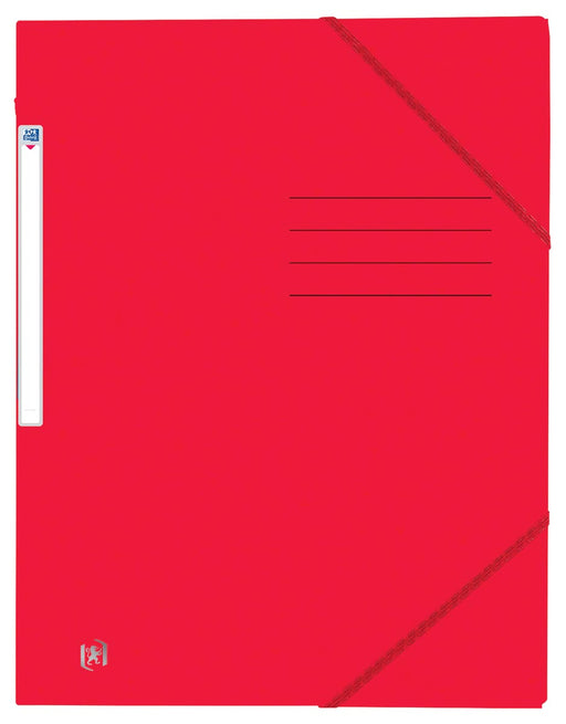 Oxford Top File+ elastomap uit karton, ft A4, rood 10 stuks, OfficeTown