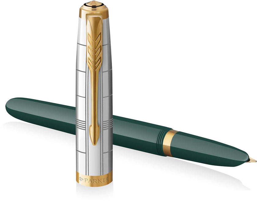 Parker 51 Premium vulpen fijn, bosgroen GT