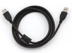Cablexpert Premium USB Verlengkabel, 1,8 m - Zwart met Vergulde Contacten - OfficeTown