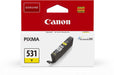 Canon inktcartridge CLI - 531, 515 pagina's, OEM 6121C001, geel - OfficeTown