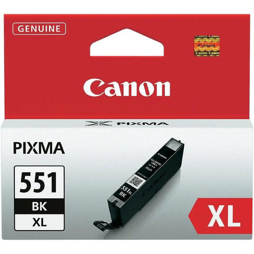 Canon inktcartridge CLI - 551BK - XL, 950 pagina's, OEM 6443B001, zwart - OfficeTown