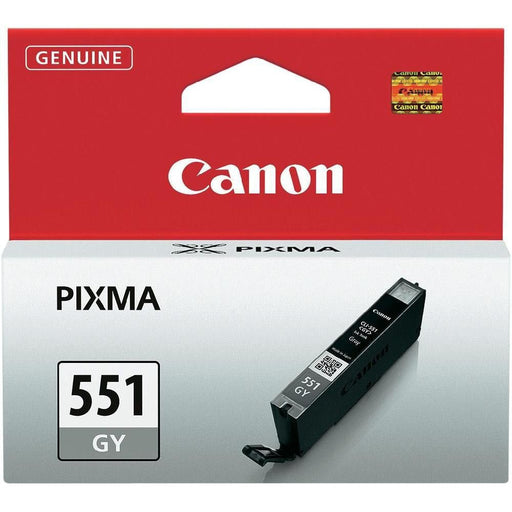 Canon inktcartridge CLI - 551GY, 780 pagina's, OEM 6512B001, grijs - OfficeTown