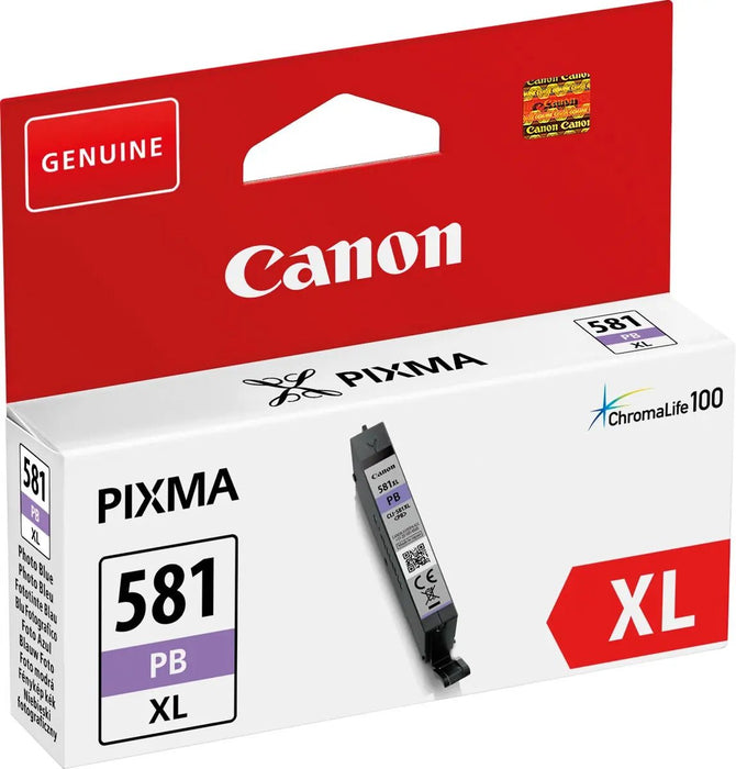 Canon inktcartridge CLI - 581PB XL, 505 foto's, OEM 2053C001, foto blauw - OfficeTown