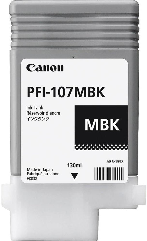 Canon inktcartridge PFI - 107, 130 ml, OEM 6704B001, mat zwart - OfficeTown