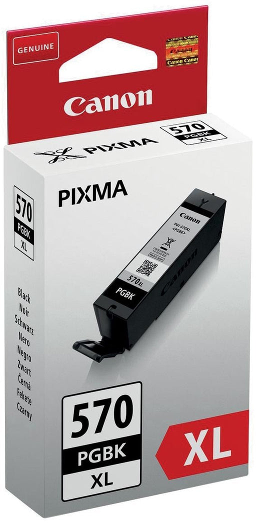 Canon inktcartridge PGI - 570PGBK XL, 500 pagina's, OEM 0318C001, zwart - OfficeTown