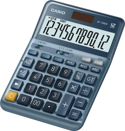 Casio bureaurekenmachine DF - 120EM met LCD - display - OfficeTown