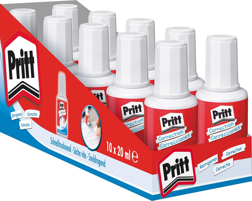 Pritt correctievloeistof Correct-it Fluid, los met nieuwe formule