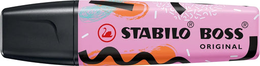 STABILO BOSS by Ju Schnee markeerstift, pastelroze 10 stuks, OfficeTown