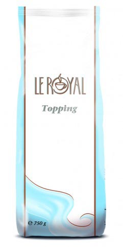 Le Royal Topping melkpoeder, 750 g verpakking