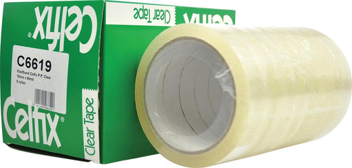 Celfix plakband PP ft 19 mm x 66 m - OfficeTown
