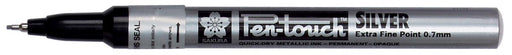 Sakura paint Marker Pen-Touch punt van 0,7 mm, zilver 12 stuks, OfficeTown