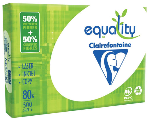 Clairefontaine Equality printpapier ft A4, 80 g, pak van 500 vel - OfficeTown