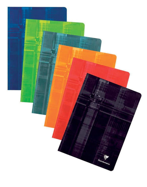 Clairefontaine schrift ft A4, 120 bladzijden, geruit 5mm, geniet, geassorteerde kleuren 10 stuks - OfficeTown