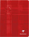 Clairefontaine schrift Metric, ft 16,5 x 21 cm, geruit 5x5 mm, rood 10 stuks - OfficeTown