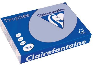 Clairefontaine Trophée gekleurd papier, A4, 80 g, 500 vel, lavendel - OfficeTown