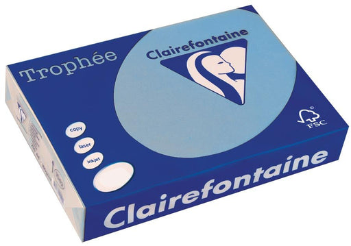Clairefontaine Trophée Intens, gekleurd papier, A3, 80 g, 500 vel, koningsblauw - OfficeTown