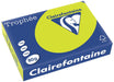 Clairefontaine Trophée Intens, gekleurd papier, A4, 80 g, 500 vel, fluo groen - OfficeTown