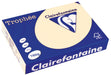 Clairefontaine Trophée Pastel, gekleurd papier, A4, 160 g, 250 vel, crème - OfficeTown