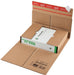 Colompac verzenddoos CP035, ft 35 x 32 x 8 cm, bruin 20 stuks - OfficeTown