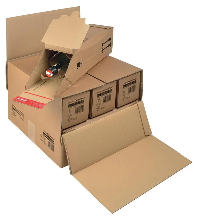 Colompac verzendzak van 100% gerecycled polyethyleen, biologisch afbreekbaar, 440 x 320 mm, opaak grijs, 100 stuks - OfficeTown