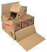 Colompac verzendzak van 100% gerecycled polyethyleen, biologisch afbreekbaar, 440 x 320 mm, opaak grijs, 100 stuks - OfficeTown