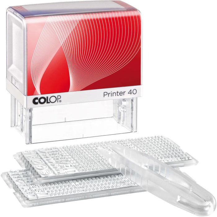 Colop doe - het - zelf stempel Printer 40, max. 6 lijnen - OfficeTown