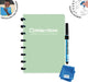 Correctbook A5 Original: uitwisbaar / herbruikbaar notitieboek, blanco, Misty Mint (muntgroen) - OfficeTown