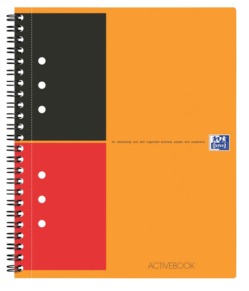 Oxford INTERNATIONAL activebook, 160 bladzijden, ft A5+, gelijnd 5 stuks, OfficeTown