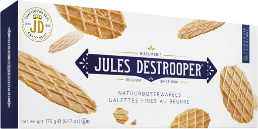 Jules Destrooper boterwafels, doos van 175 gram 12 stuks, OfficeTown