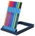 Schneider Balpen Slider Edge XB, opstelbare box met 8 stuks in geassorteerde kleuren 10 stuks, OfficeTown