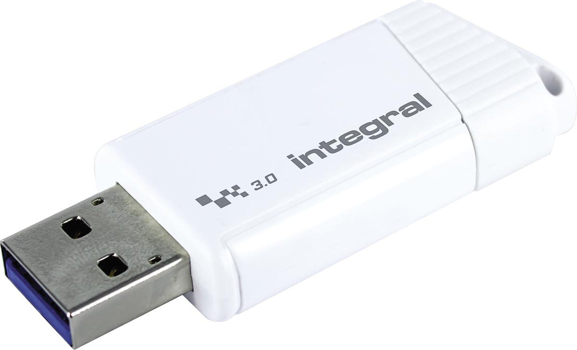 Integral Turbo USB 3.0-stick, 64 GB met Supersnelle Leessnelheid en Capless Design