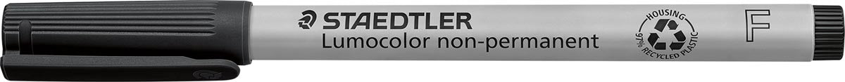 Staedtler Lumocolor 316, OHP-marker, niet permanent, 0,6 mm, zwart