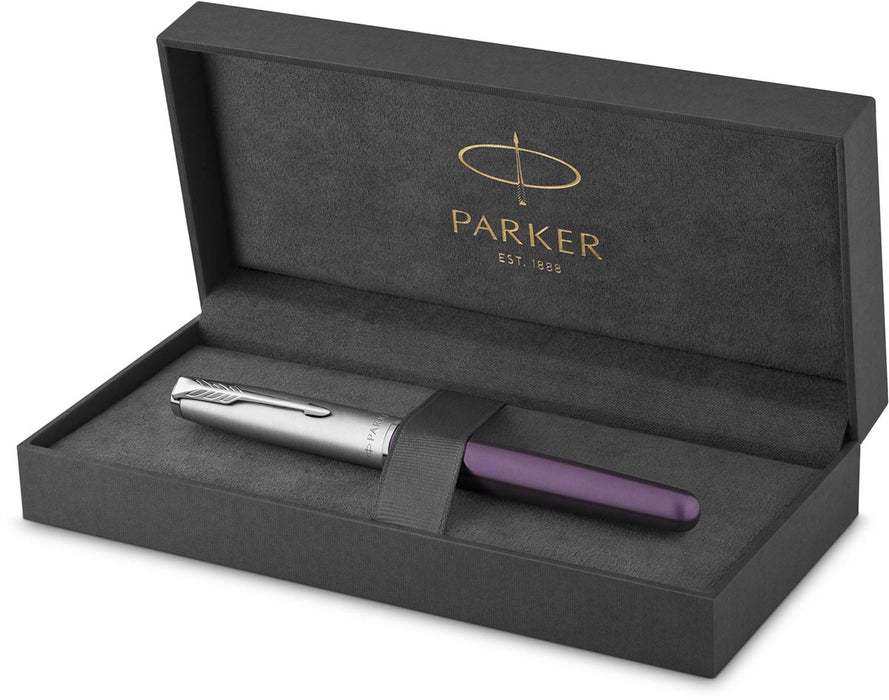 Parker roller Sonnet, fijn, in giftbox, violet