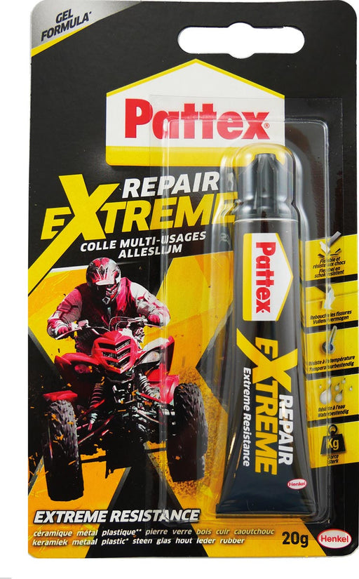 Pattex multilijm 100 % Repair Gel, tube van 20 g, op blister 12 stuks, OfficeTown