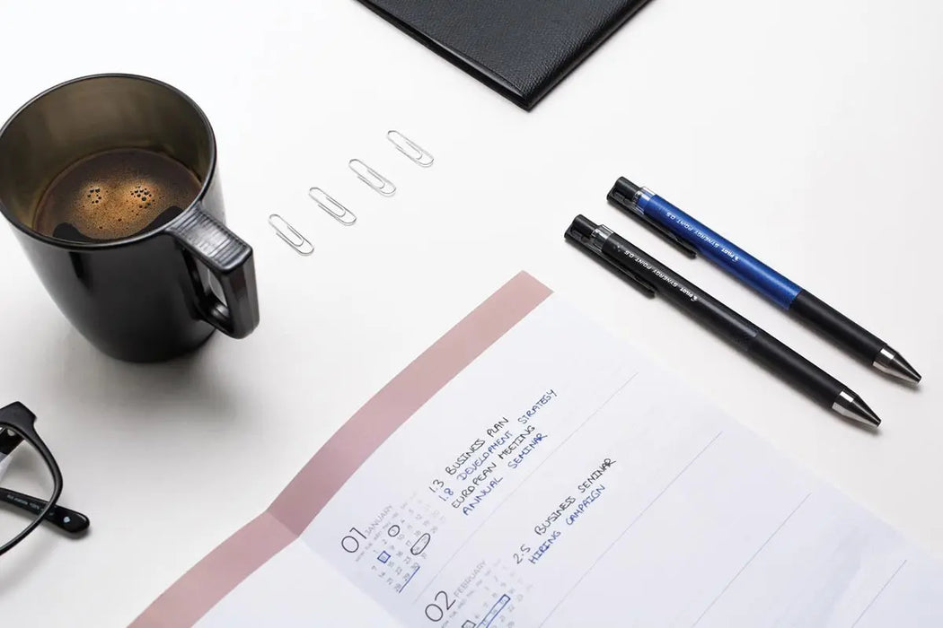 Pilot Gelroller Synergy Point zwart met ergonomische grip