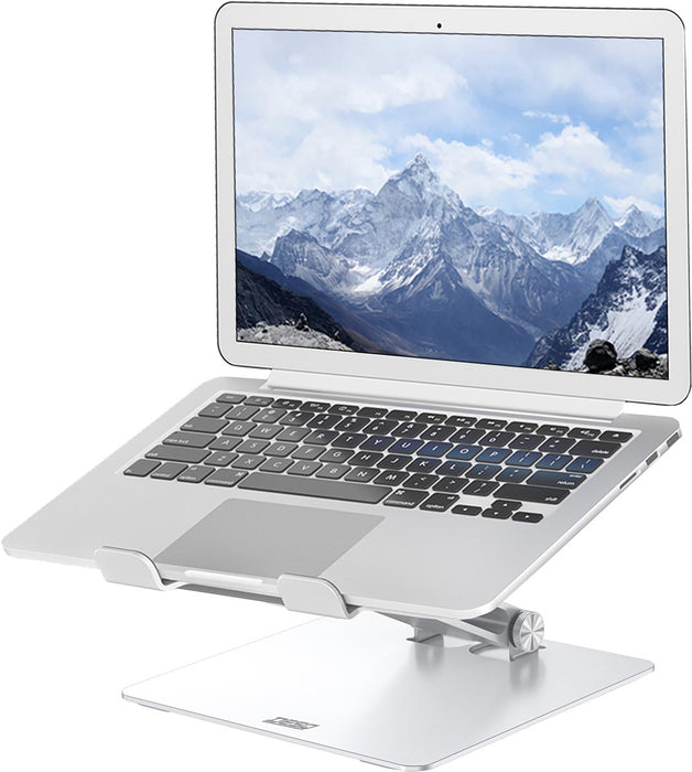 Laptopstandaard voor laptops tot 15,6 inch, zilver