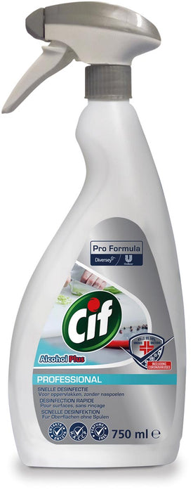 CIF Pro Formule alcohol plus, fles van 750 ml met 77,1 % alcohol