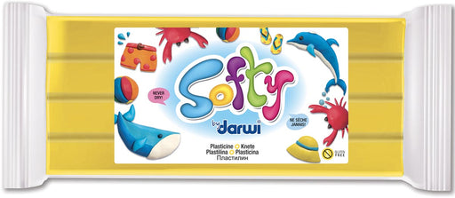 Darwi boetseerpasta Softy geel 12 stuks, OfficeTown