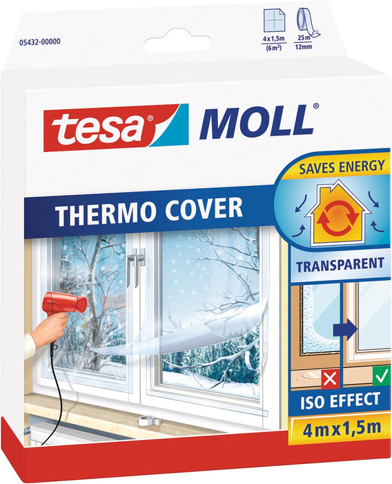 Tesa Moll isolatiefolie, 6 m² 4 stuks