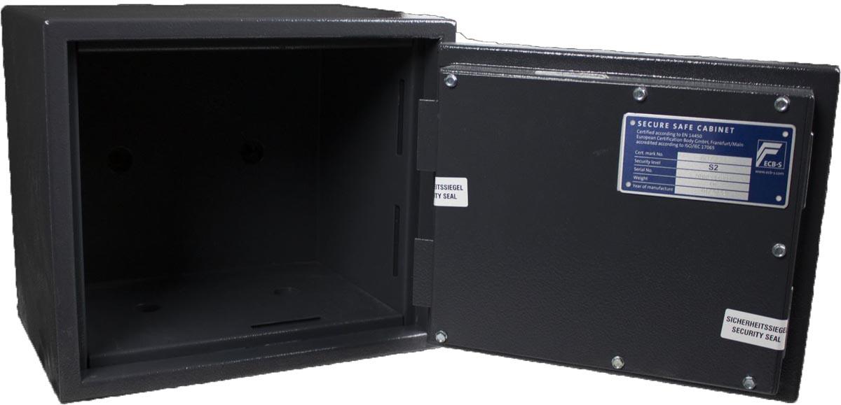 De Raat DRS Global 1 K kluis, met sleutelslot, 7,5 l - OfficeTown