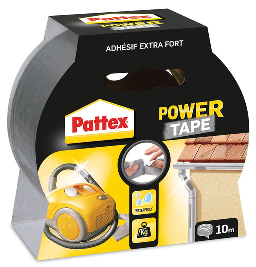 Pattex plakband Power Tape lengte: 10 m, grijs 6 stuks, OfficeTown