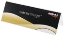 Deflecto tafelnaambord voor A4 - formaat met dubbel model - OfficeTown