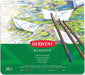 Derwent aquarelpotlood Academy: 24 stuks in geassorteerde kleuren met mengbare kleuren - OfficeTown