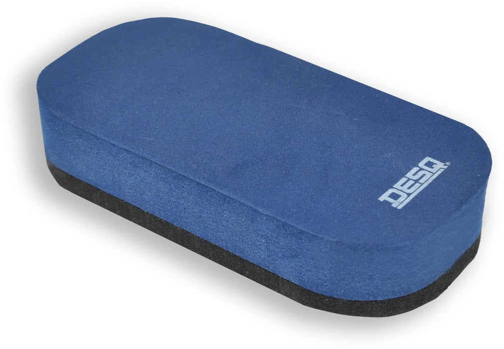 Desq magnetische whiteboardwisser + navulling, blauw - OfficeTown