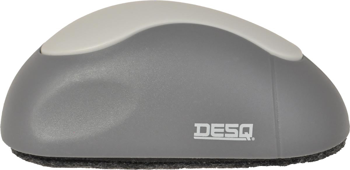 Desq magnetische whiteboardwisser + navulling, grijs - OfficeTown