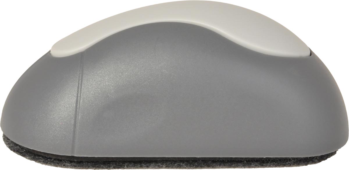 Desq magnetische whiteboardwisser + navulling, grijs - OfficeTown